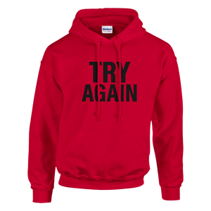 Upstr8 Try Again/Jah Rain Music Unisex Hoodie