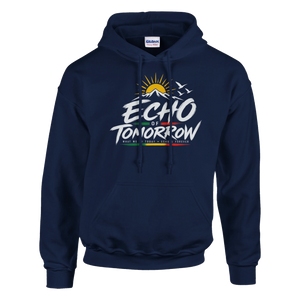 Upstr8 Unisex Echo of Tomorrow Hoodie (Backprint)