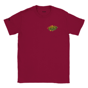 Upstr8 Wake Up/Roots Unisex T-shirt (Backprint)