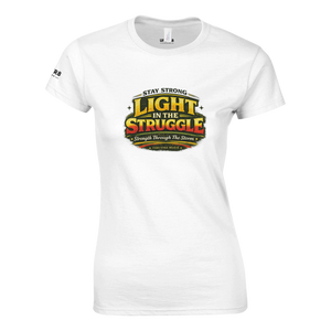 Upstr8 Light in the Struggle Women's T-shirt