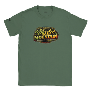 Upstr8 Mystic Mountain T-shirt (Backprint)