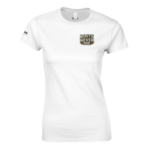 Upstr8 African Roots Women's T-shirt (Backprint)