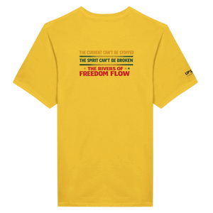 Upstr8 Rivers of Freedom T-shirt (Backprint)