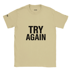 Upstr8 Try Again/Jah Rain Music T-shirt