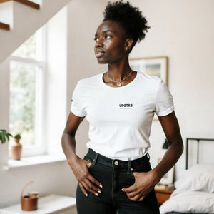 Upstr8 Roots Never Die Women's T-shirt (Backprint)