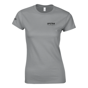 Upstr8 Women's Peace T-shirt (Backprint)