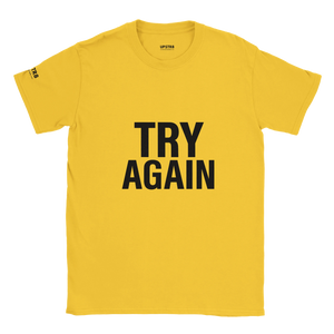 Upstr8 Try Again/Jah Rain Music T-shirt