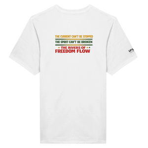 Upstr8 Rivers of Freedom T-shirt (Backprint)